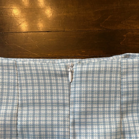 Blue Plad Skirt!! - Picture 4 of 7